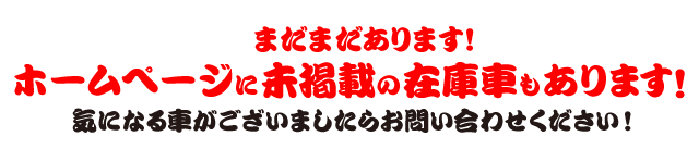 まだまだあります